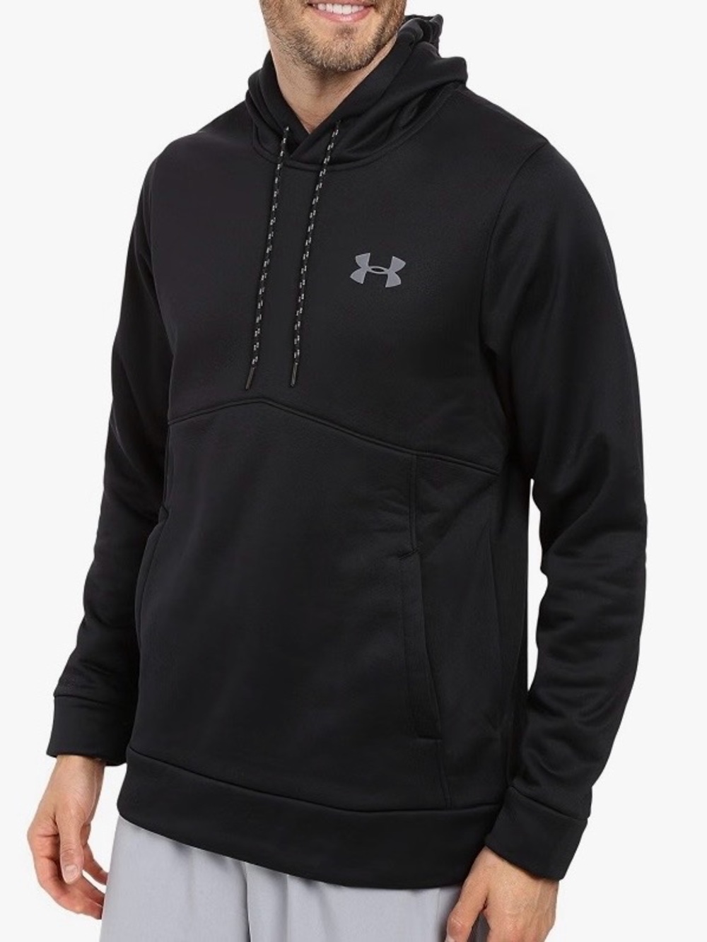 Under Armour Men’s Sz XL Black Cold Gear UA Storm Fleece Hoodie